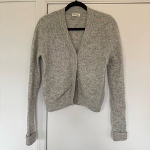 American Vintage Gray Cardigan Sweater